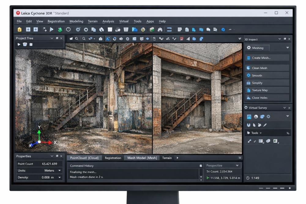 Leica Cyclone 3DR Survey Edition
