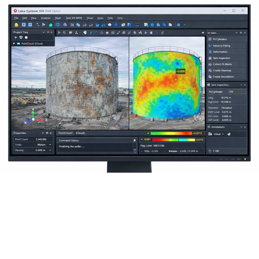 Leica Cyclone 3DR Tank Option